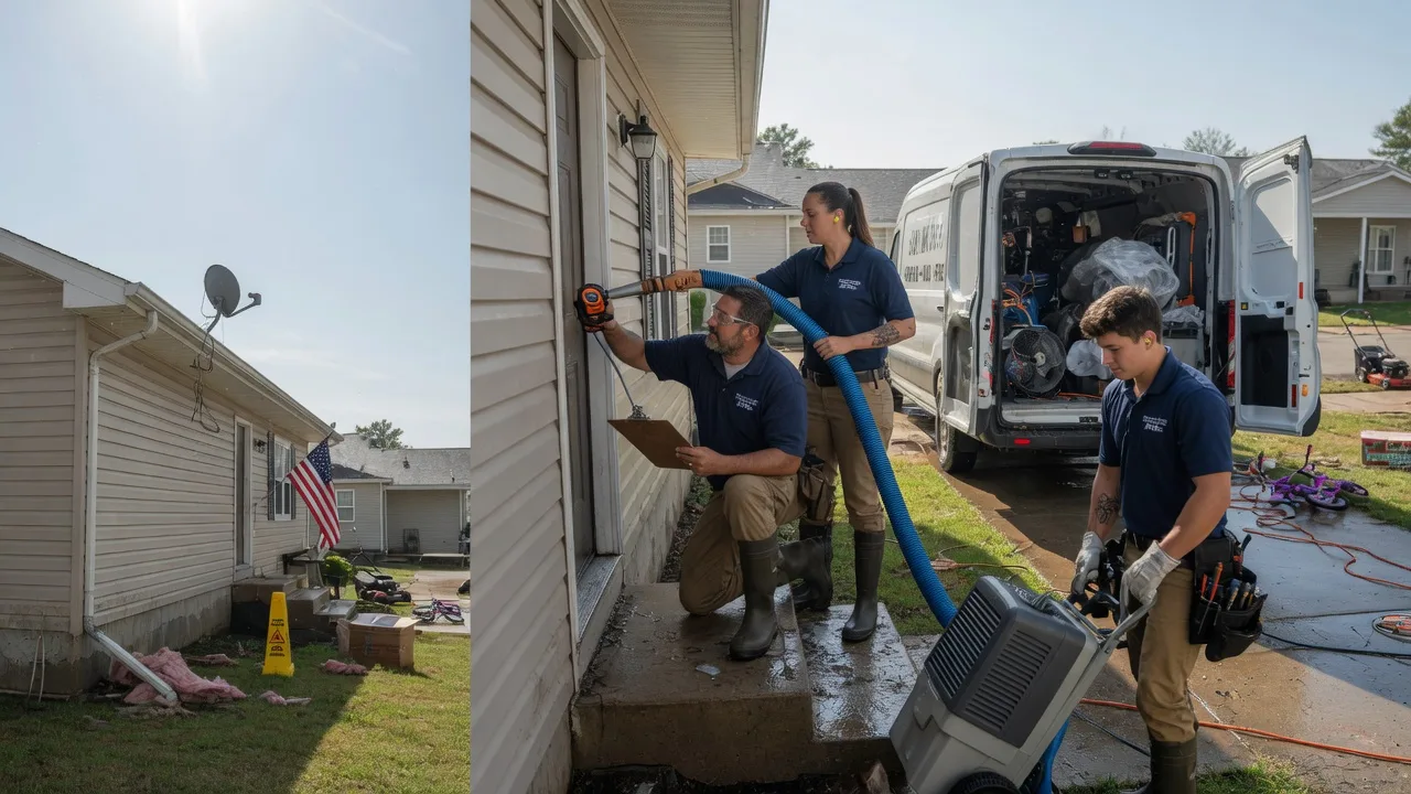 Ceiling Water Damage Restoration in Sun Prairie, WI near me