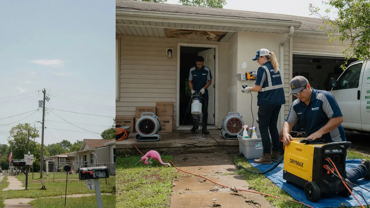 Storm Damage Water Removal in Sun Prairie, WI near me